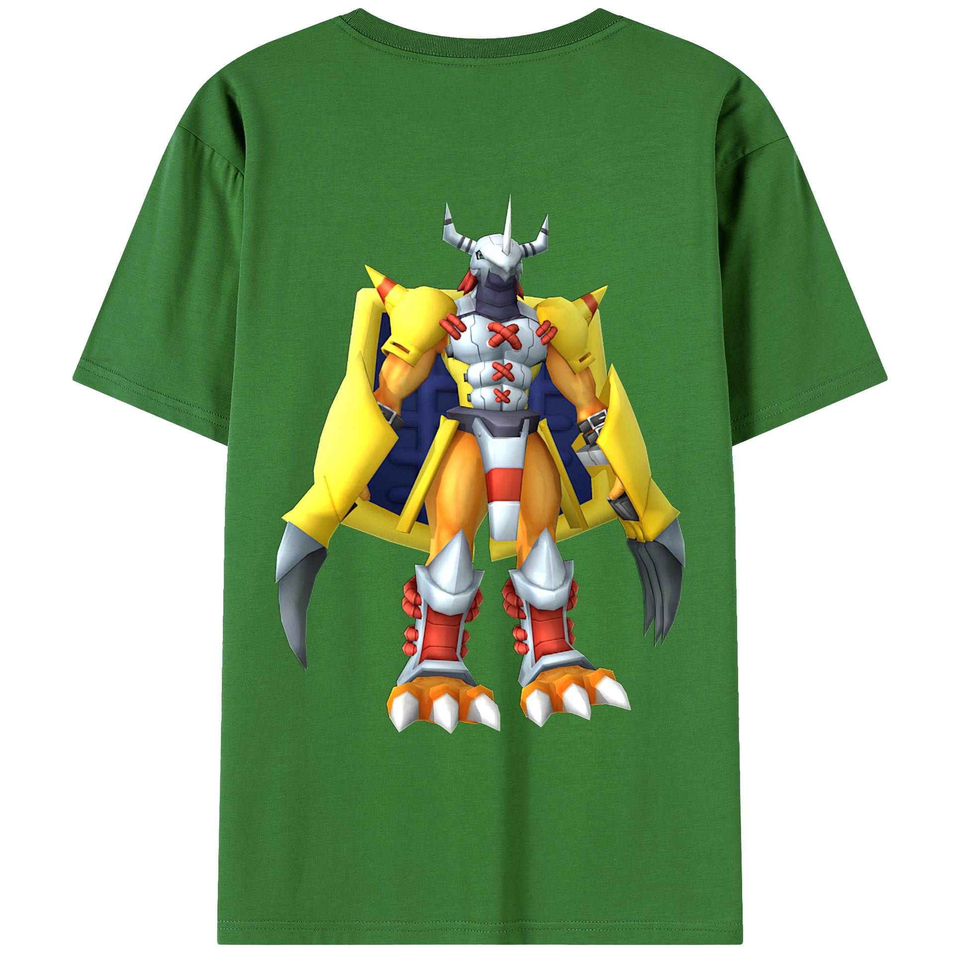 （画像用） Digimon デジタルモンスター/デジモン レディース半袖Tシャツ(バックプリント)